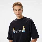 Story of Angels Ugly Yakuza Garment Washed Erkek Siyah T-Shirt