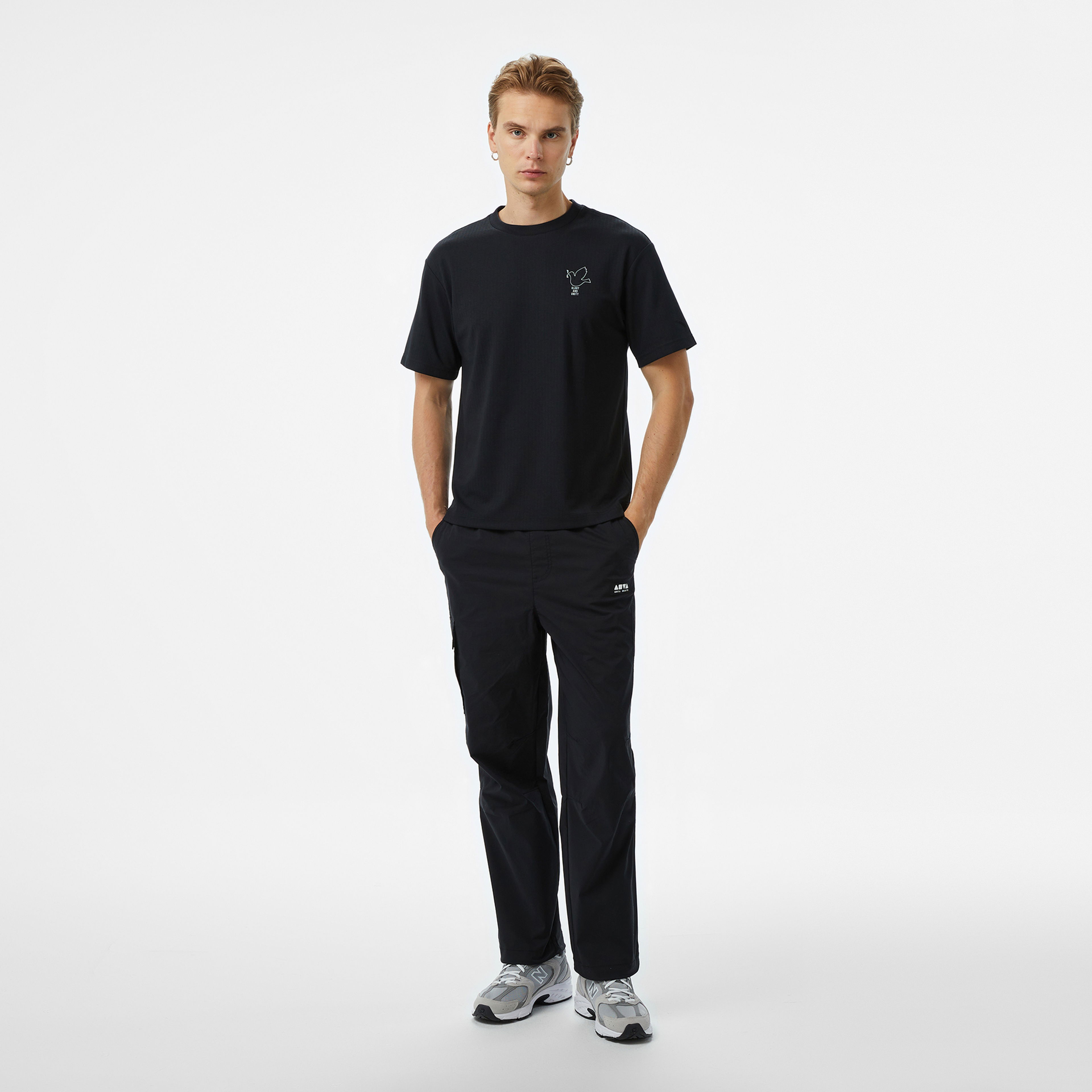 Anta Sports Erkek Siyah T-Shirt