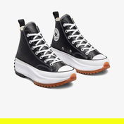 Converse Run Star Hike Platform Foundational Leather Unisex Siyah Sneaker