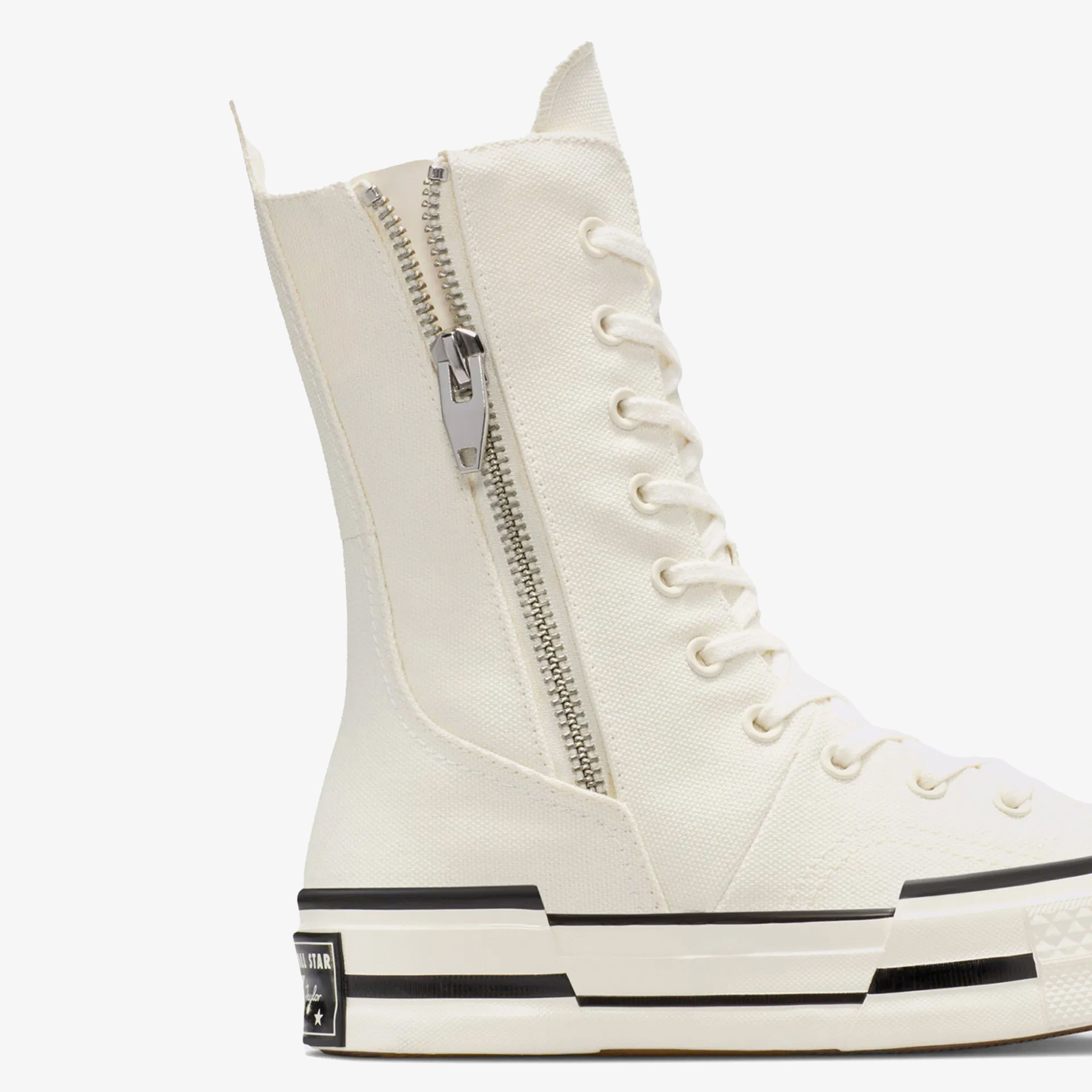Converse Chuck 70 Plus Unisex Krem Platform Sneaker