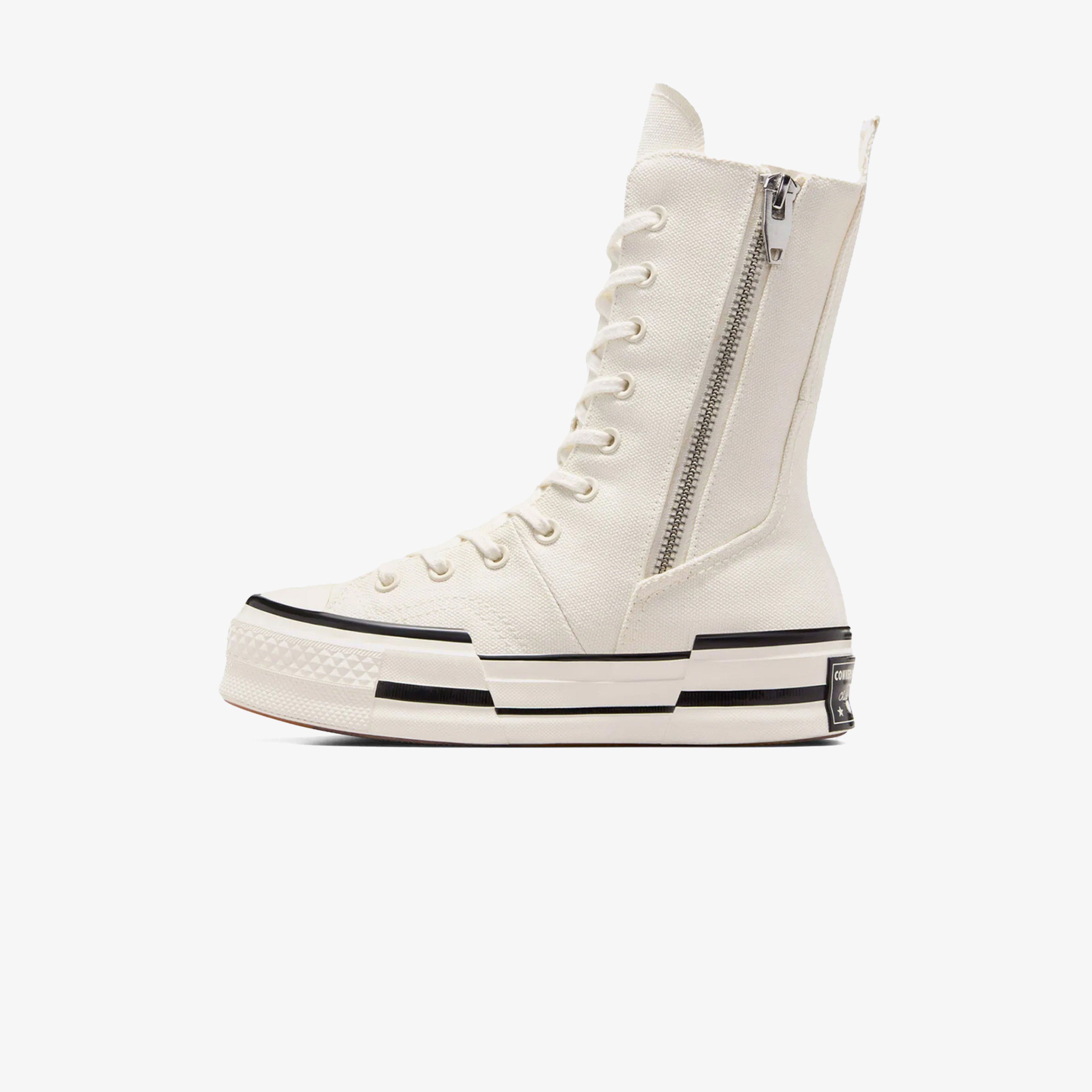 Converse Chuck 70 Plus Unisex Krem Platform Sneaker