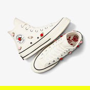 Converse Chuck 70 Roses Unisex Krem Sneaker