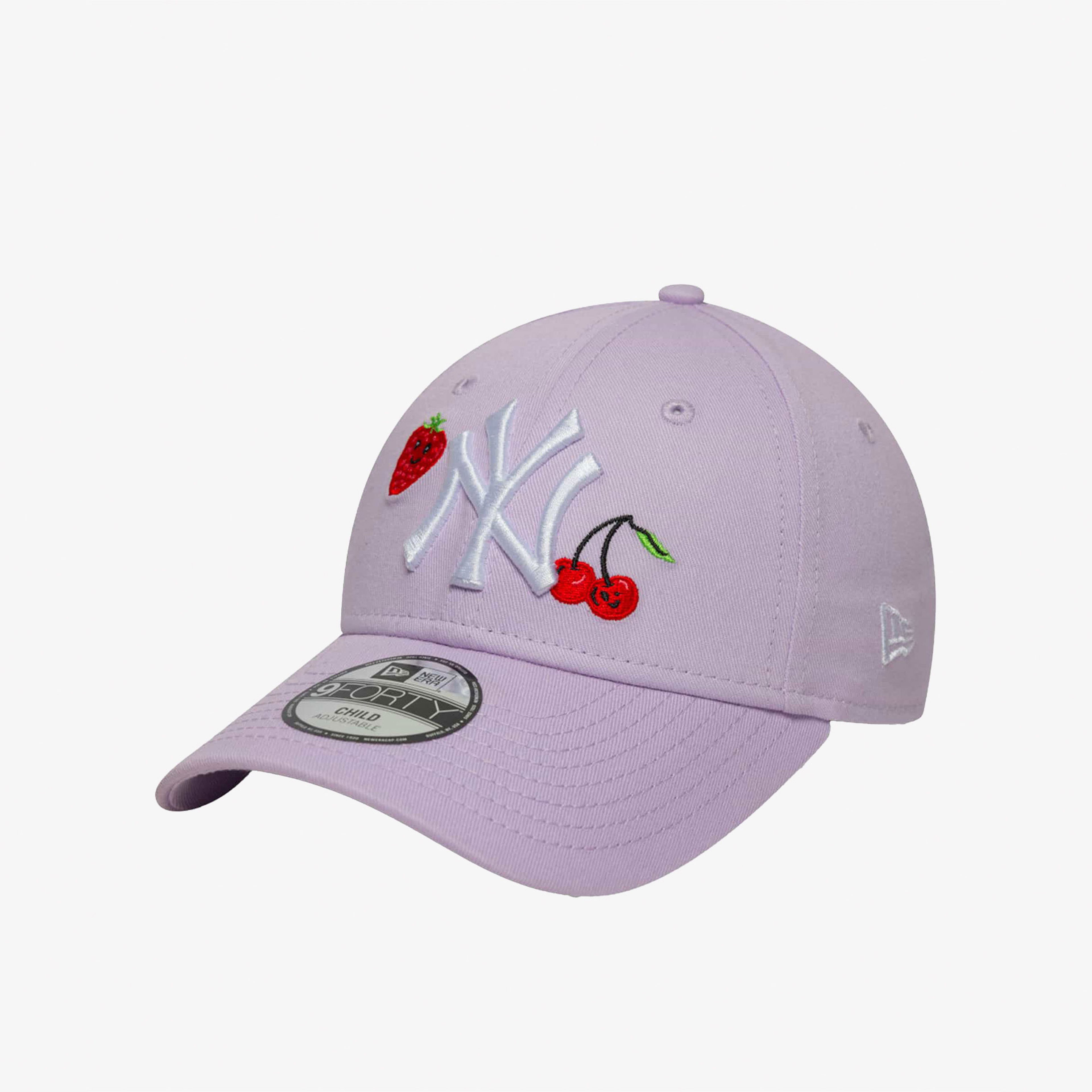 New Era 9Forty Fruit Icon Pmg Çocuk Mor Şapka