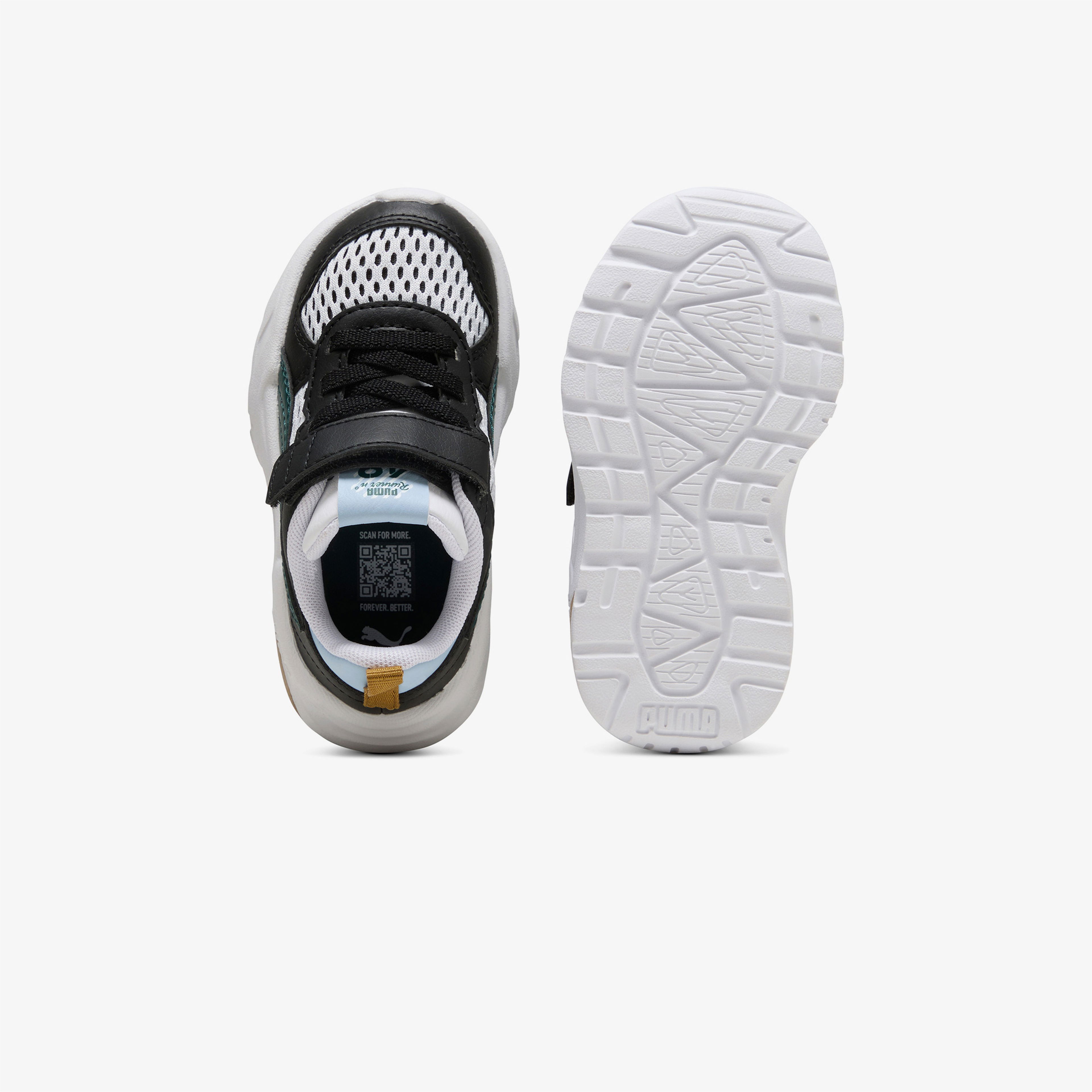 Puma Trinity 2 LT Run Fun Çocuk Beyaz Spor Ayakkabı
