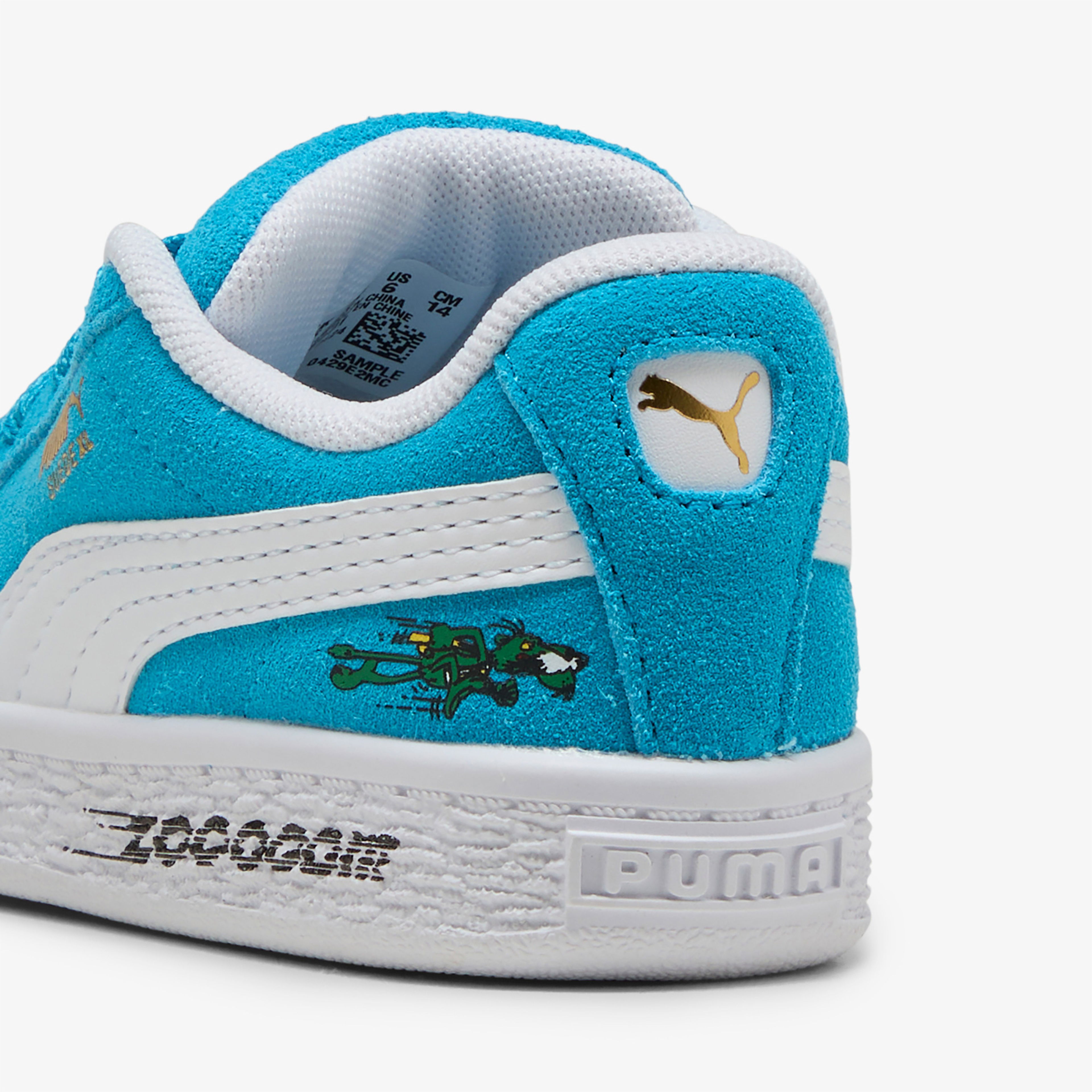 Puma Suede XL Super Çocuk Mavi Spor Ayakkabı