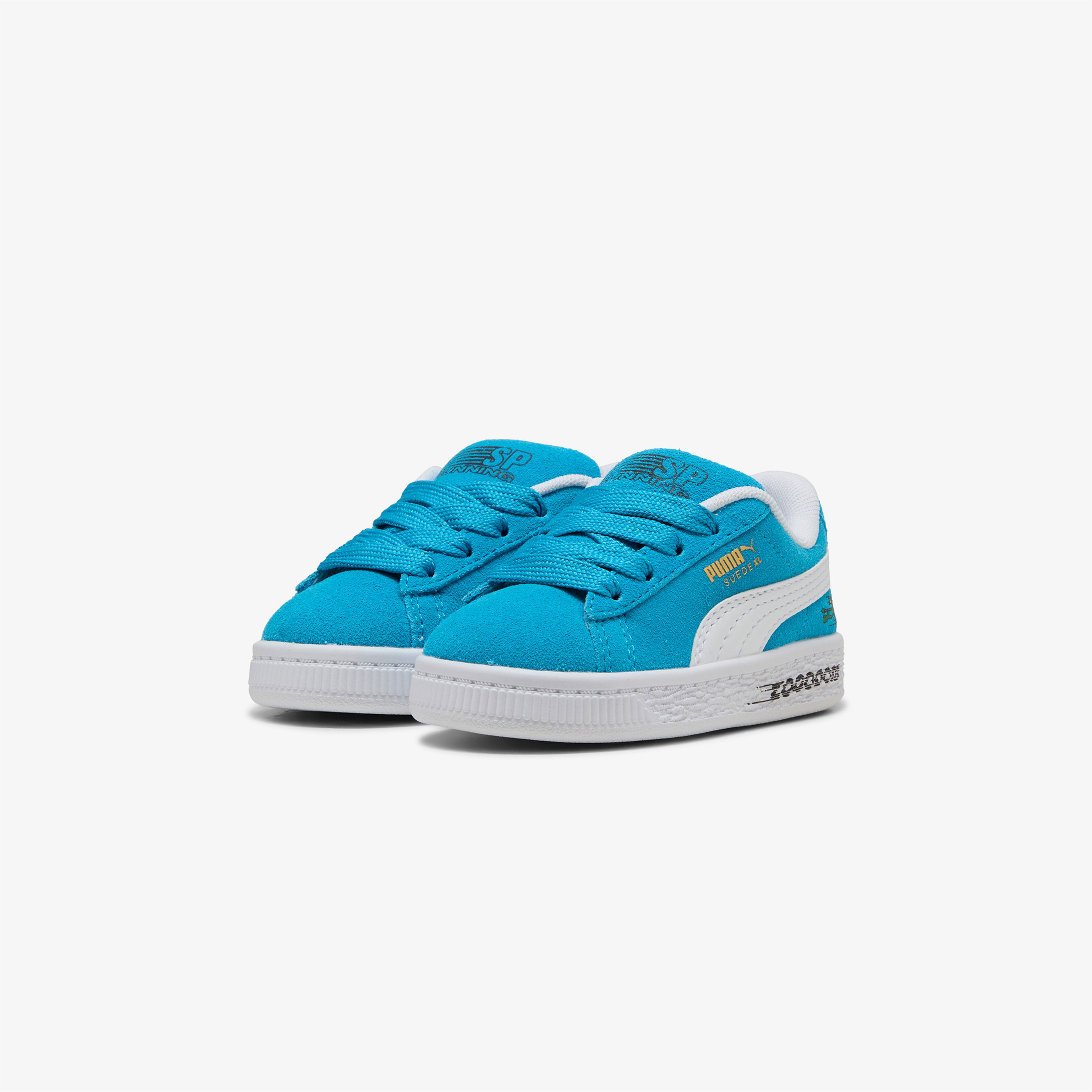 Puma Suede XL Super Çocuk Mavi Spor Ayakkabı