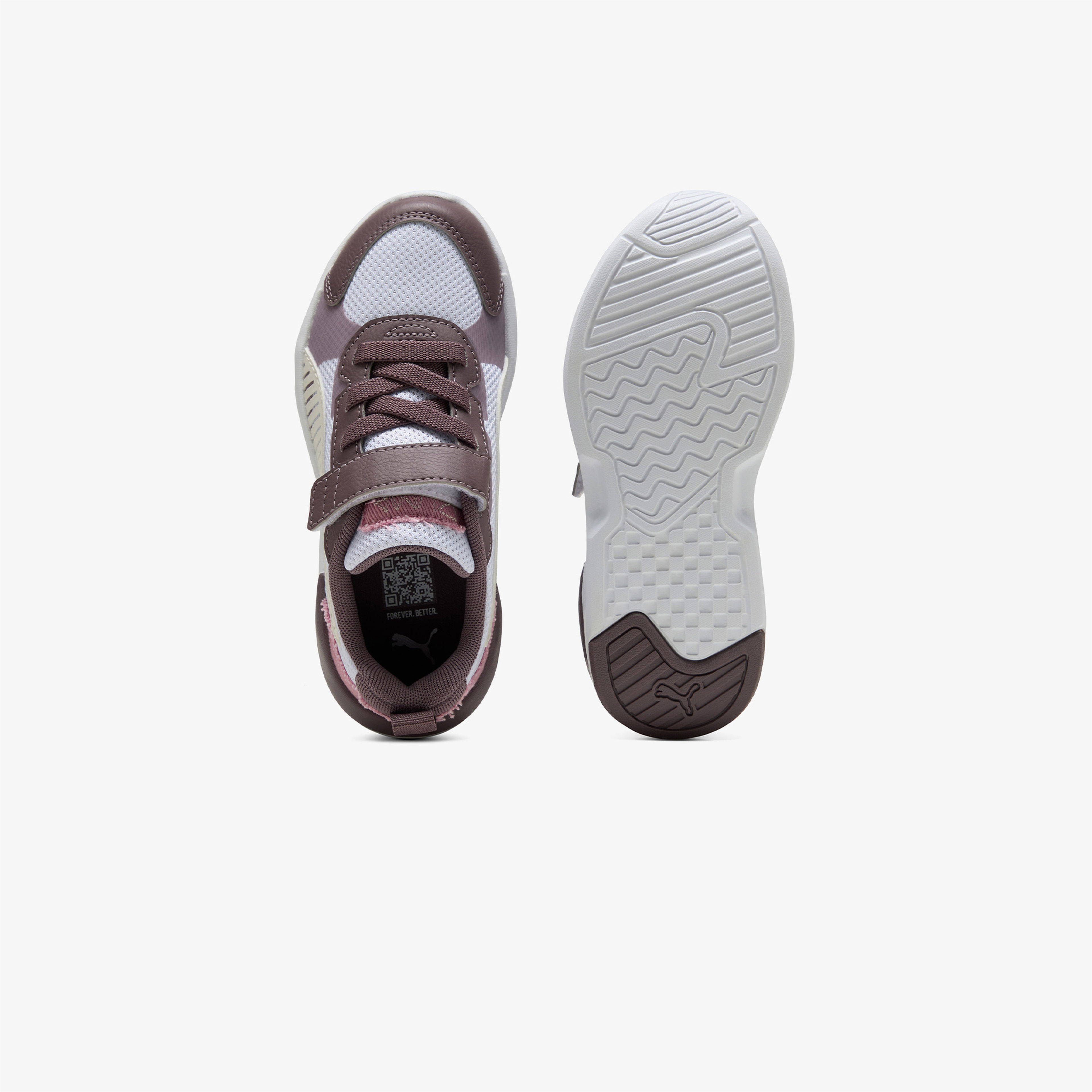 Puma X-Ray 3 LT Mid 90s Çocuk Beyaz Spor Ayakkabı