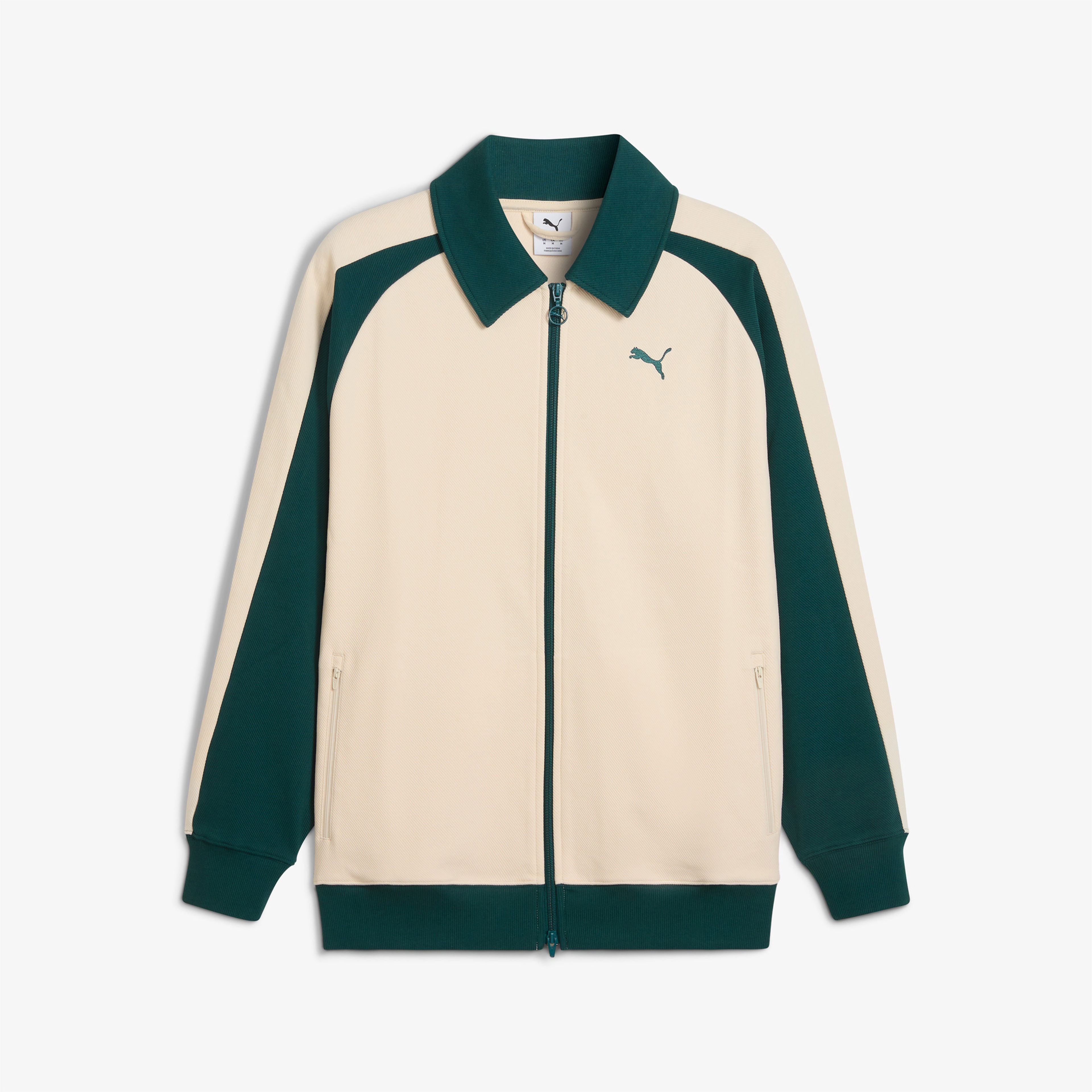 Puma T7 Relaxed Wing Collar Unisex Krem Ceket