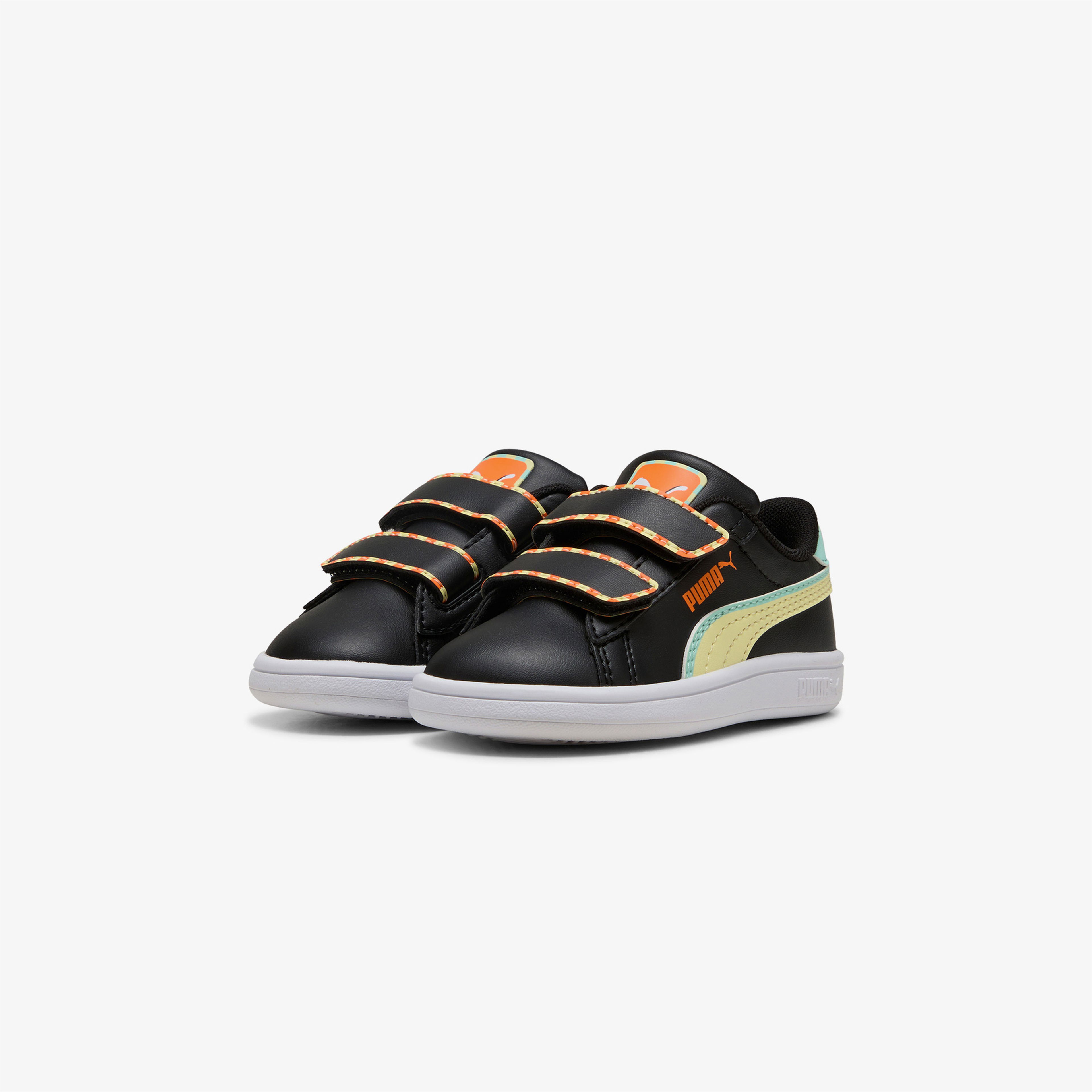 Puma Smash 3.0 Playdate Çocuk Siyah Spor Ayakkabı