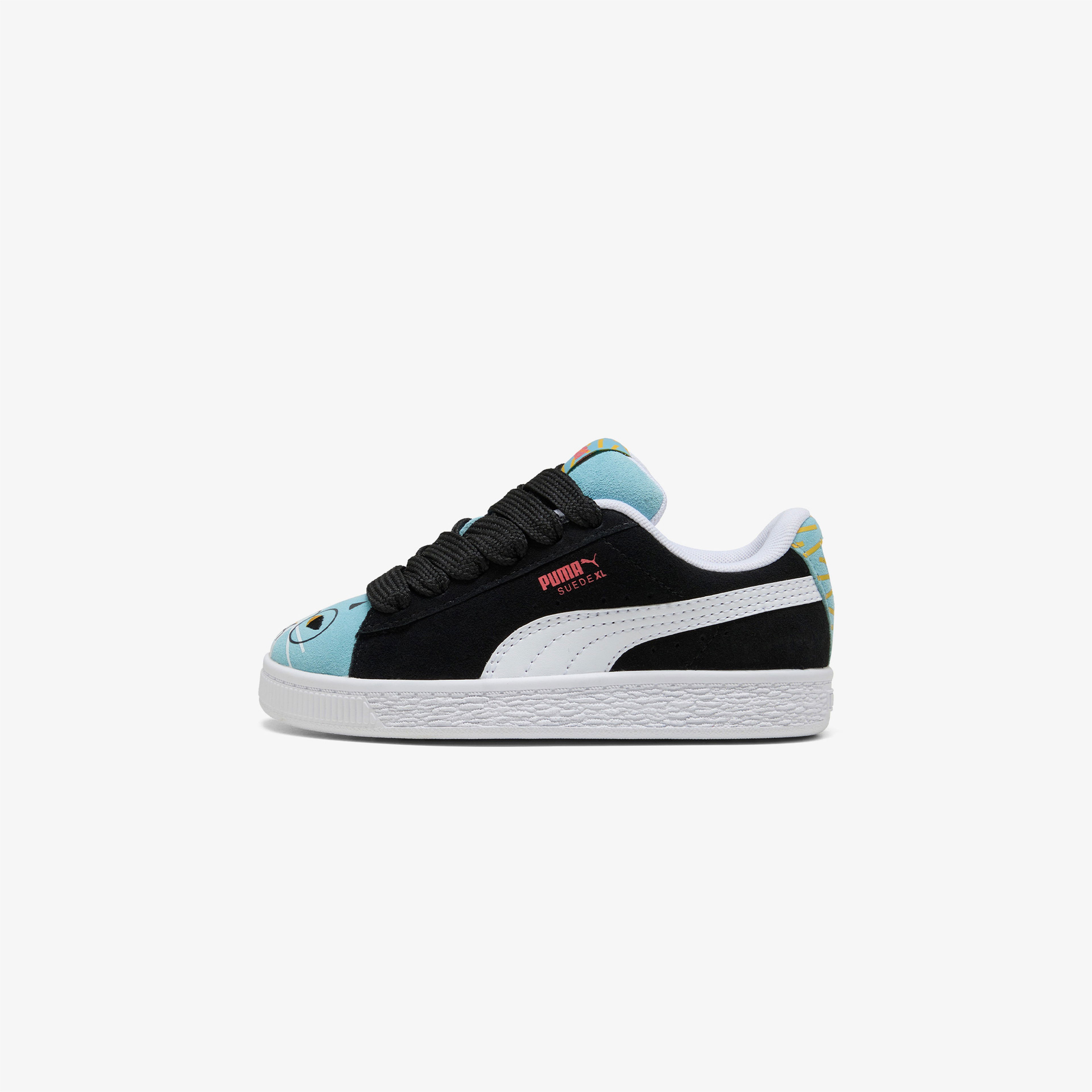 Puma Suede XL Moody Cat Çocuk Siyah Spor Ayakkabı
