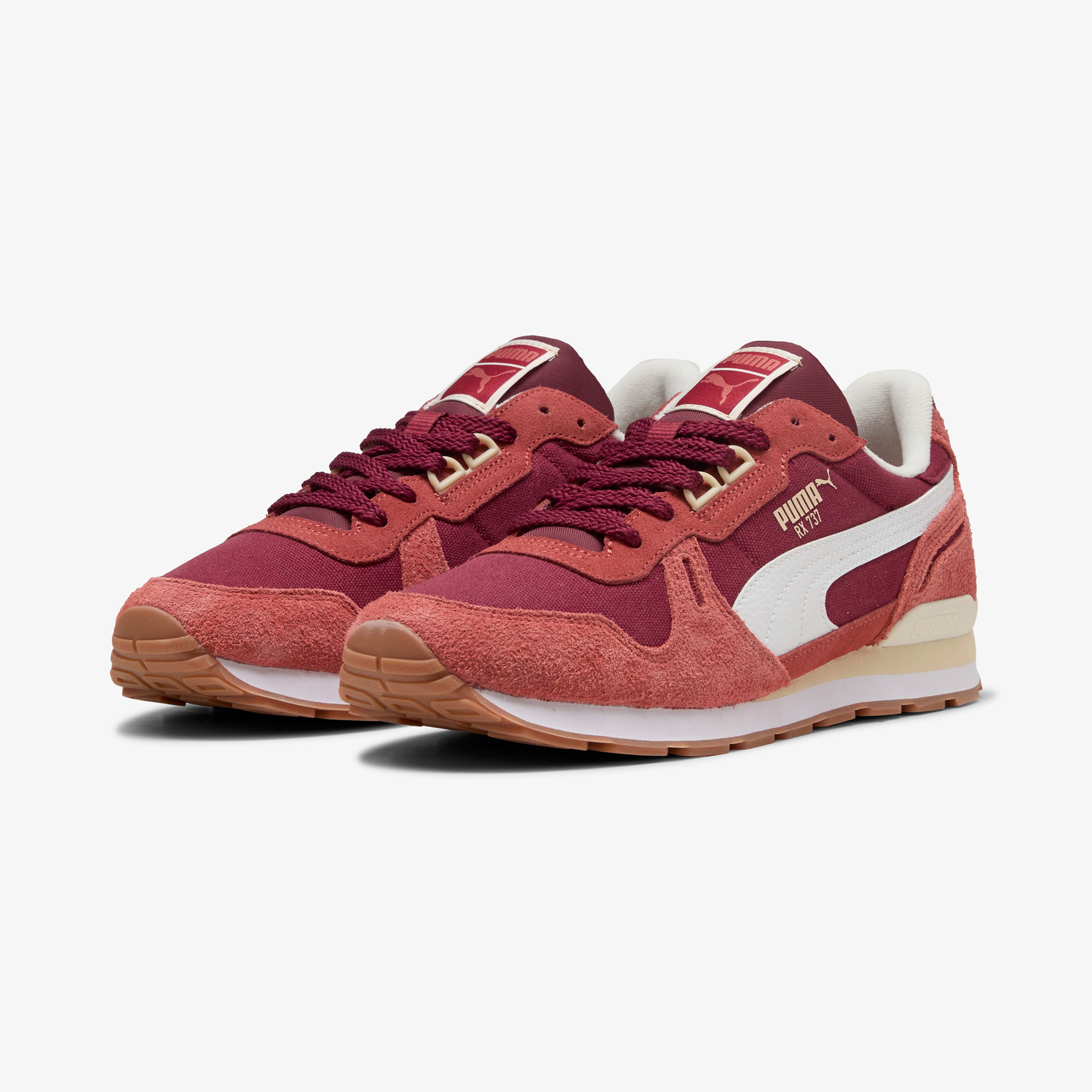 Puma RX 737 Vintage Update Unisex Kırmızı Spor Ayakkabı