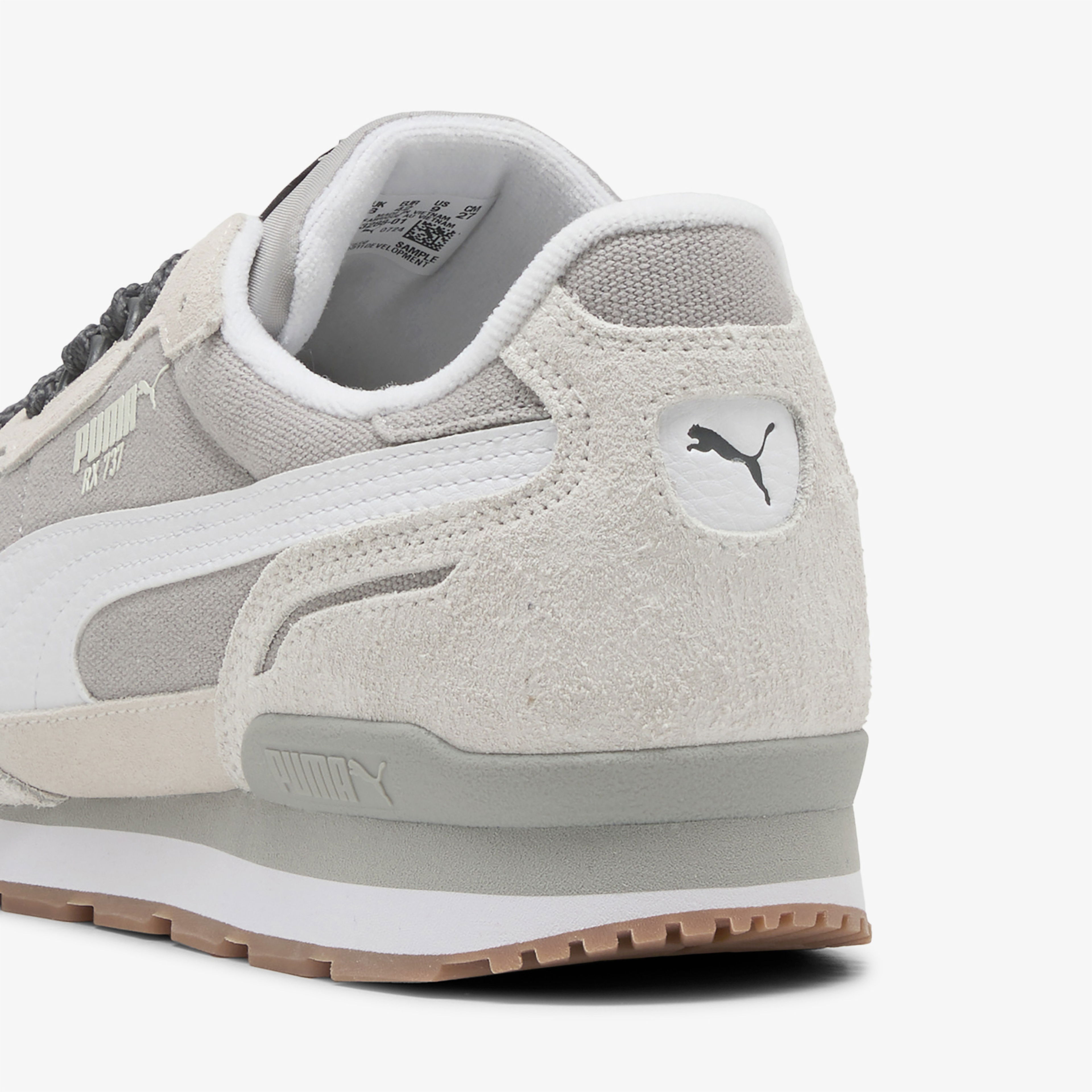 Puma RX 737 Vintage Update Unisex Gri Spor Ayakkabı