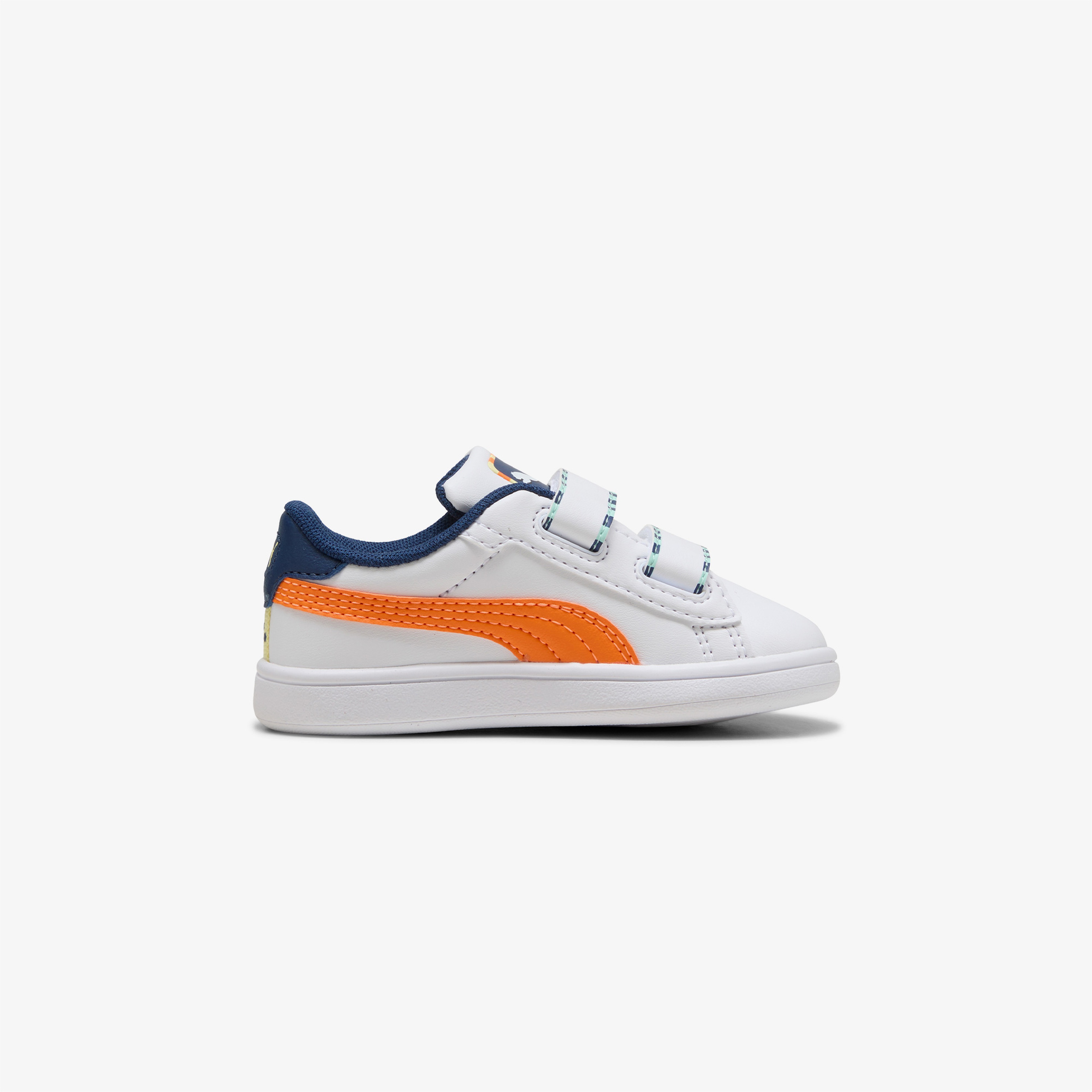 Puma Smash 3.0 Playdate Çocuk Beyaz Spor Ayakkabı
