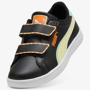 Puma Smash 3.0 Playdate Çocuk Siyah Spor Ayakkabı