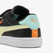 Puma Smash 3.0 Playdate Çocuk Siyah Spor Ayakkabı
