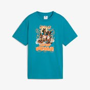 Puma Graphic Super Çocuk Mavi T-Shirt
