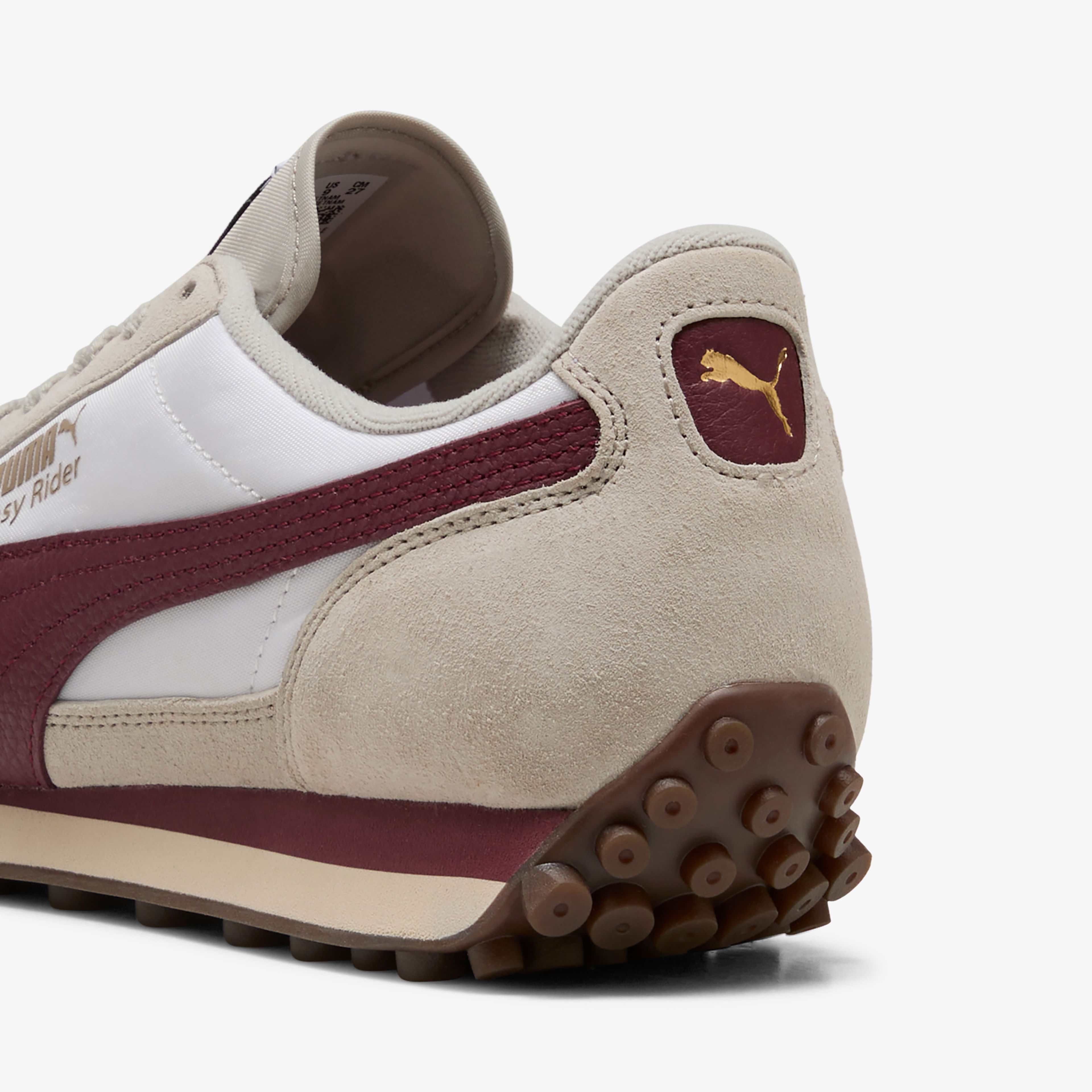 Puma Easy Rider Vintage Kadın Krem Spor Ayakkabı