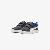Puma Courtflex V3 Çocuk Gri Spor Ayakkabı