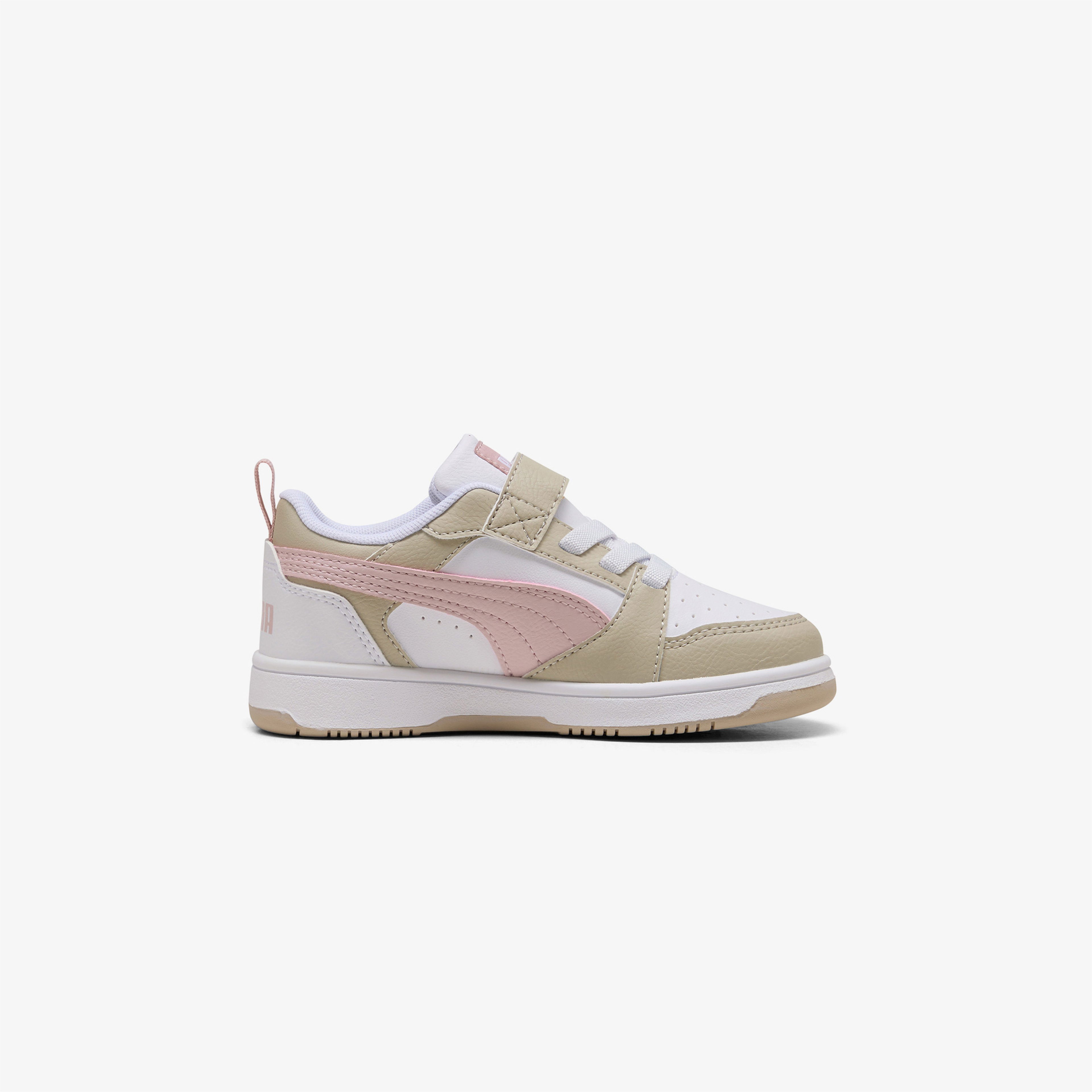Puma Rebound V6 Low Çocuk Beyaz Spor Ayakkabı