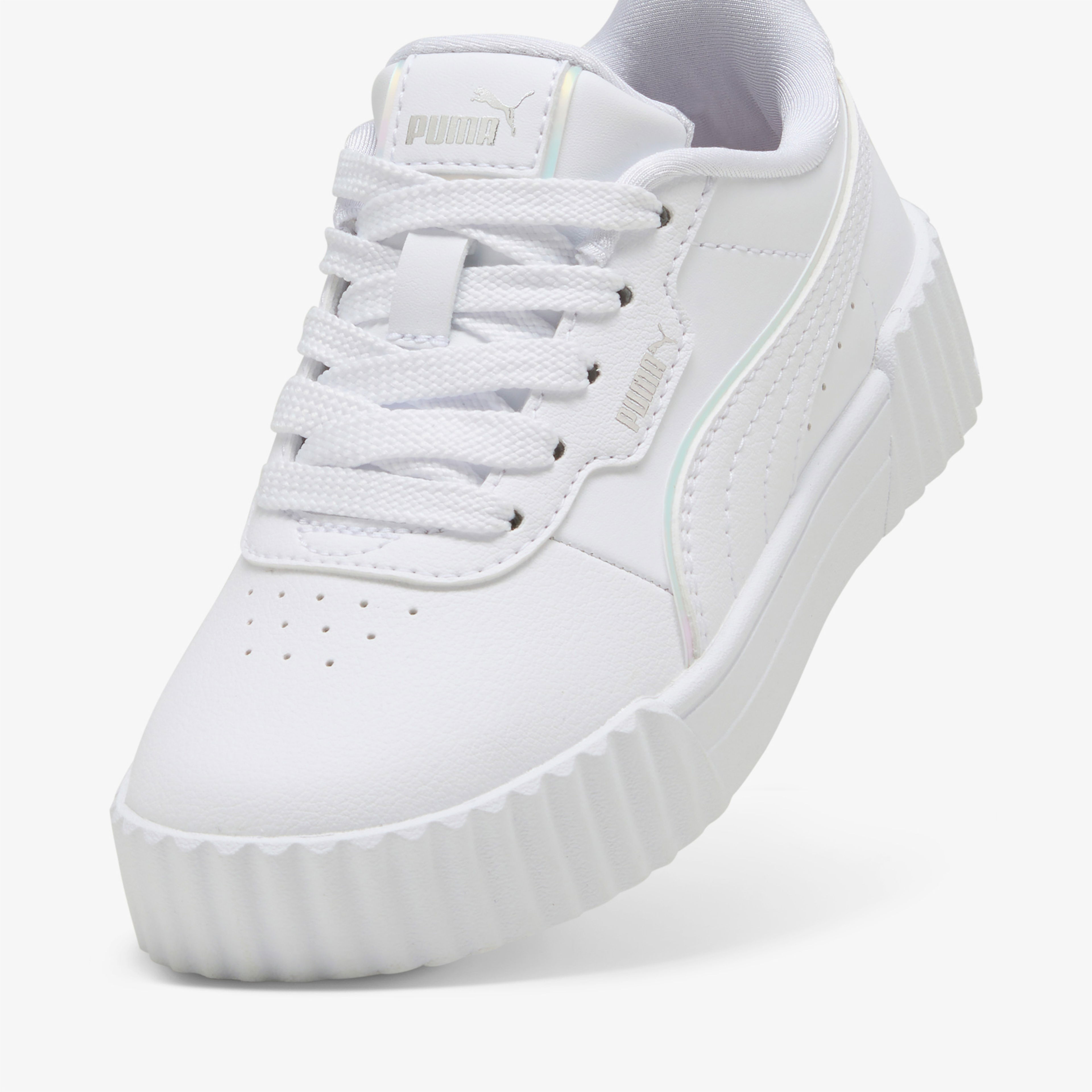 Puma Carina 3.0 Holo 2.0 Çocuk Beyaz Spor Ayakkabı
