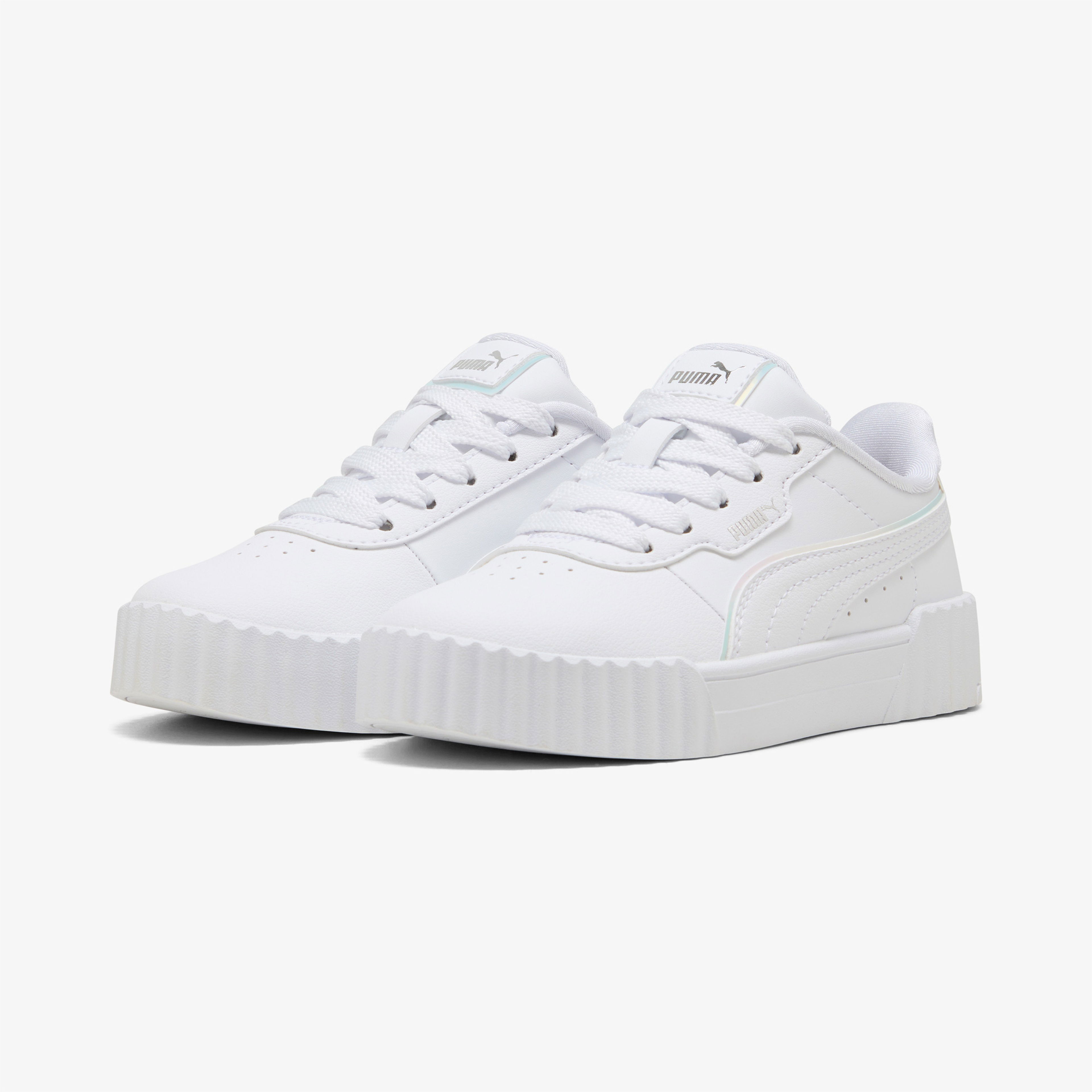 Puma Carina 3.0 Holo 2.0 Çocuk Beyaz Spor Ayakkabı