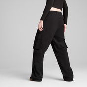 Puma Wardrobe Essentials Relaxed Kadın Siyah Eşofman Altı