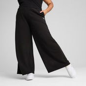 Puma Wardrobe Essentials Relaxed Kadın Siyah Eşofman Altı