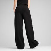 Puma Wardrobe Essentials Relaxed Kadın Siyah Eşofman Altı