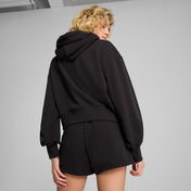 Puma Wardrobe Essentials Relaxed Kadın Siyah Sweatshirt