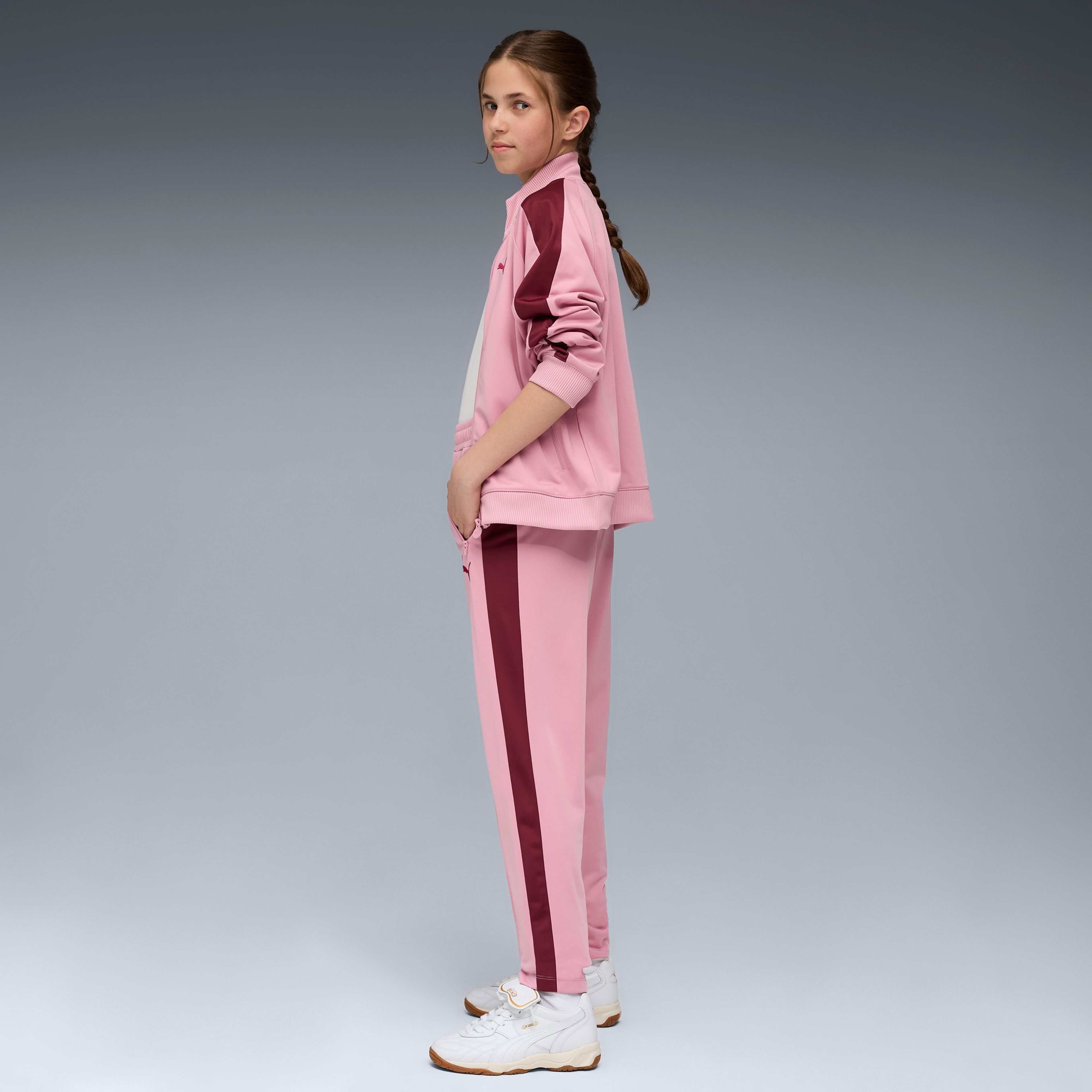 Puma T7 Always On Çocuk Pembe Eşofman Altı