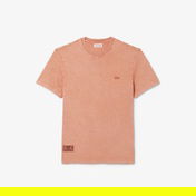 Lacoste Erkek Regular Fit Bisiklet Yaka Kahverengi T-Shirt