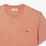Lacoste Erkek Regular Fit Bisiklet Yaka Kahverengi T-Shirt