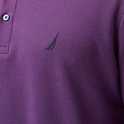 Nautica Erkek Mor Uzun Kollu Polo Yaka T-Shirt