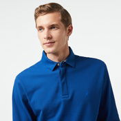Nautica Erkek Mavi Slim Fit Uzun Kollu Polo Yaka T-Shirt