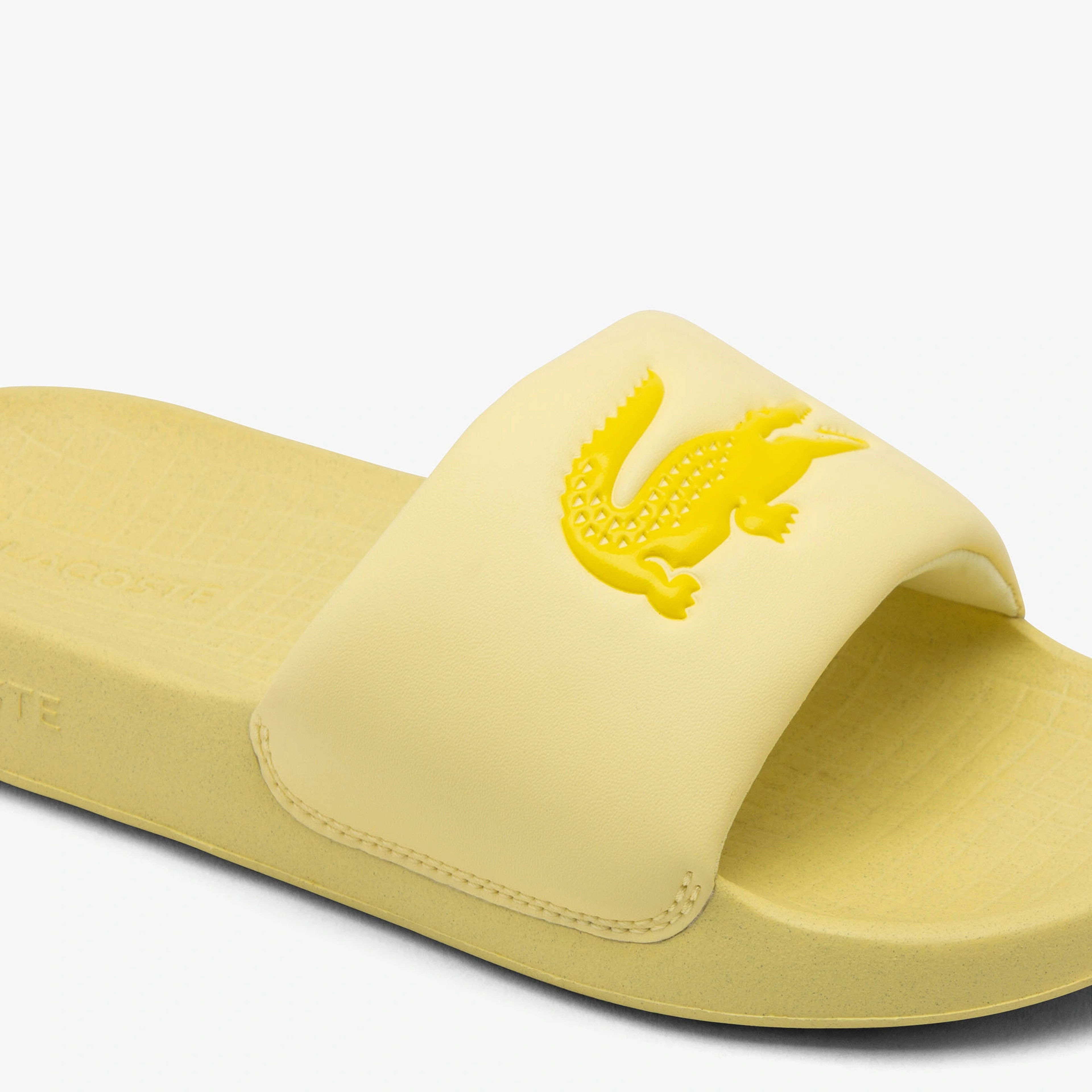 Lacoste Serve Slide Kadın Sarı Terlik