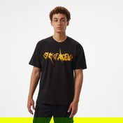 Story of Angels Rock N Roll Gold Linen Erkek Siyah T-Shirt