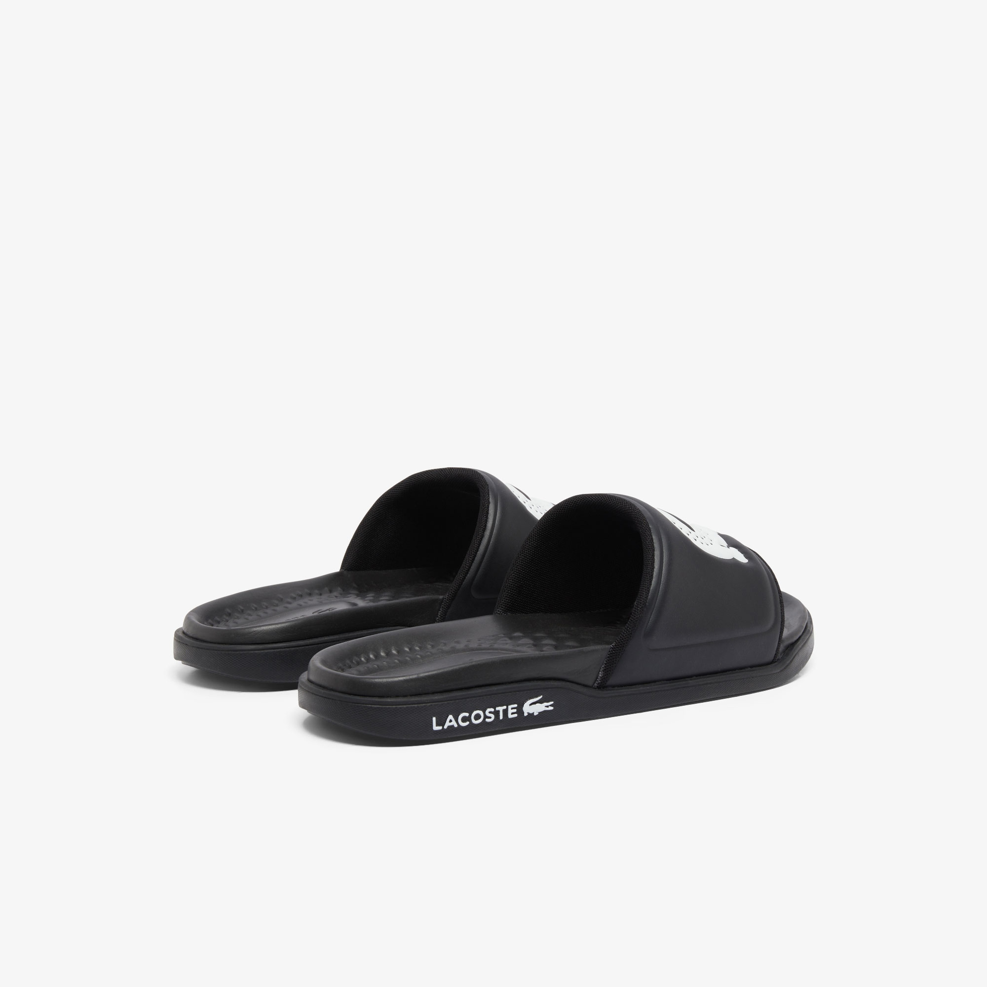 Lacoste Serve Slide Dual Erkek Siyah Terlik