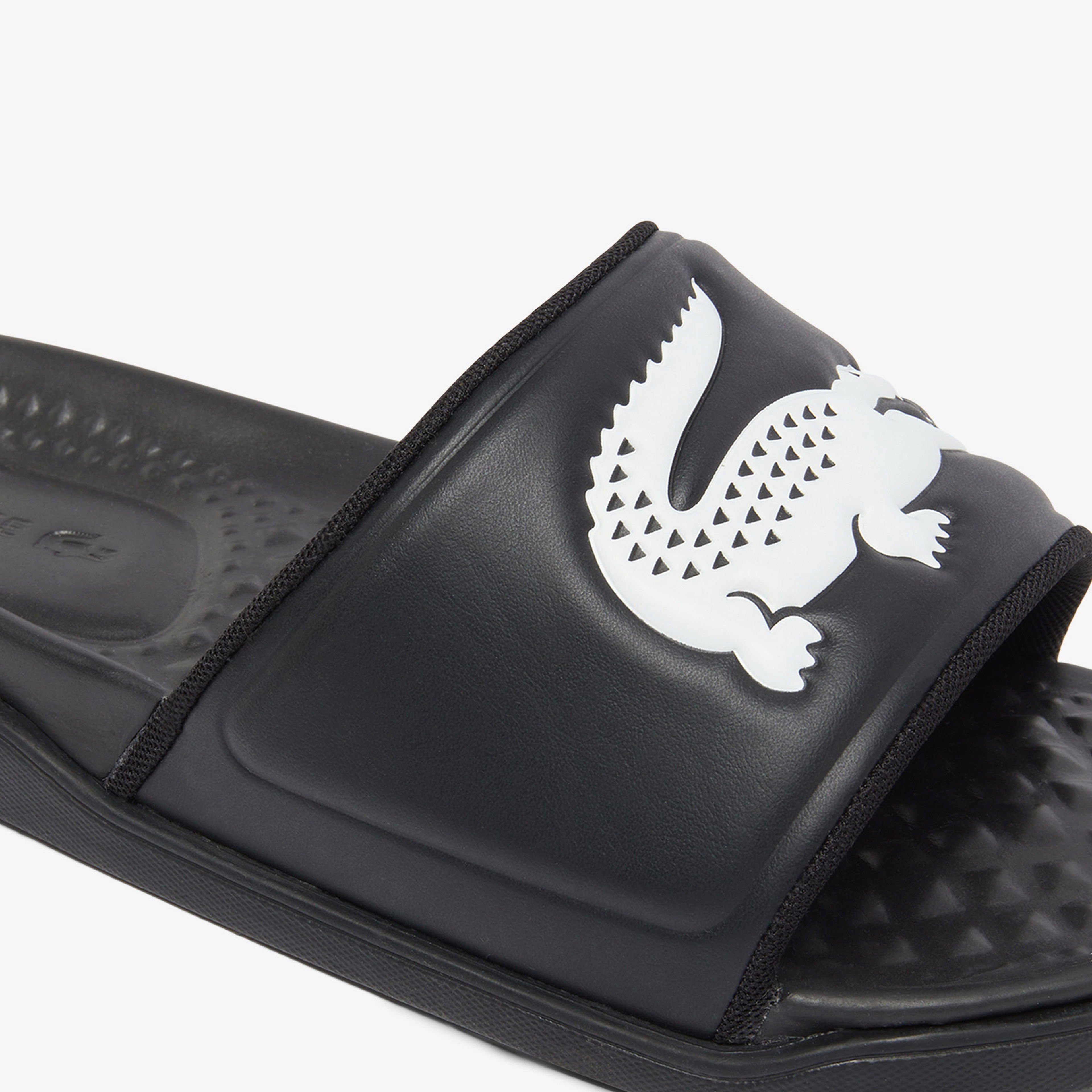 Lacoste Serve Slide Dual Erkek Siyah Terlik