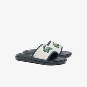 Lacoste Serve Slide Dual Erkek Yeşil Terlik