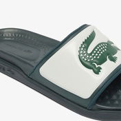 Lacoste Serve Slide Dual Erkek Yeşil Terlik