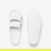 Lacoste Serve Strap Kadın Beyaz Terlik