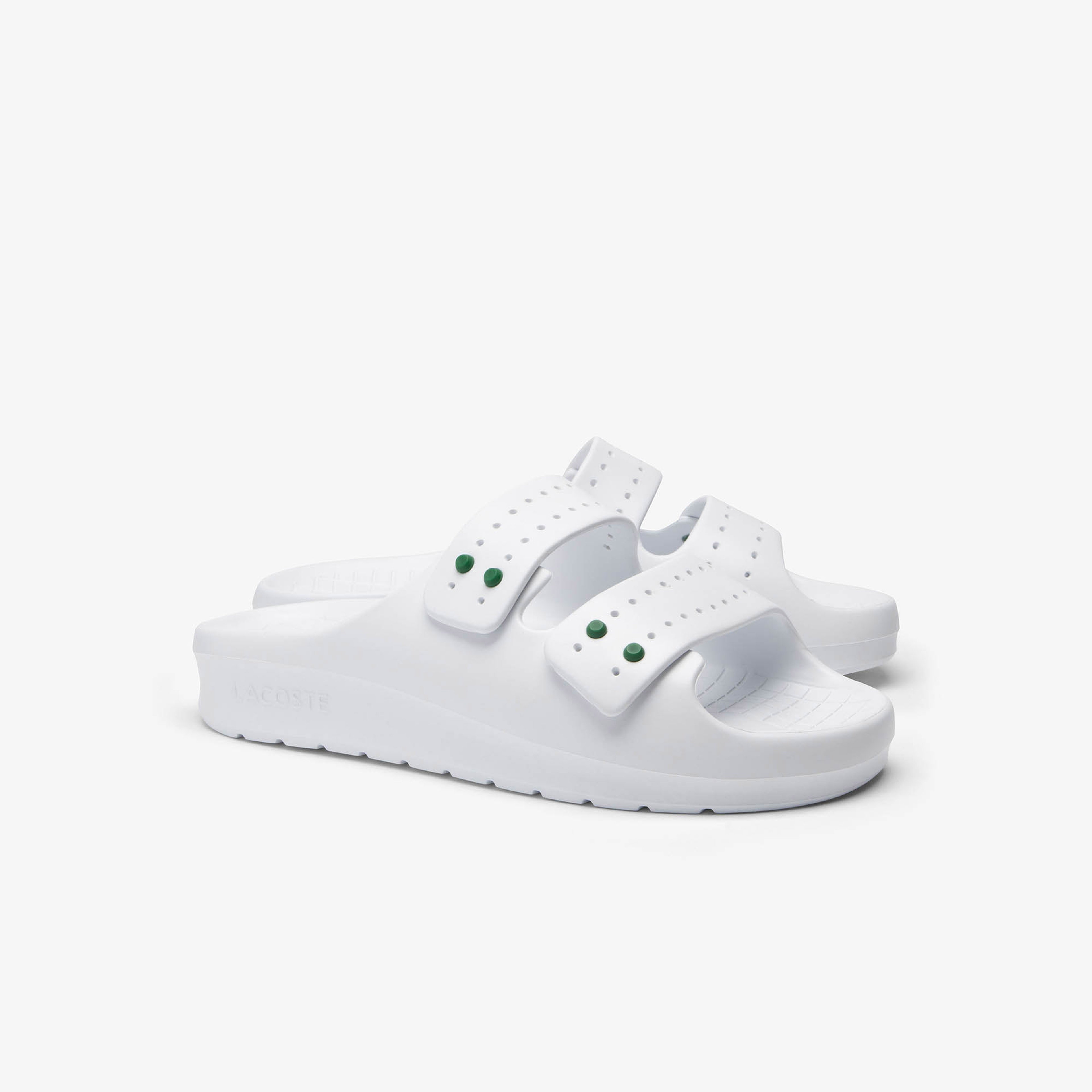 Lacoste Serve Strap Kadın Beyaz Terlik