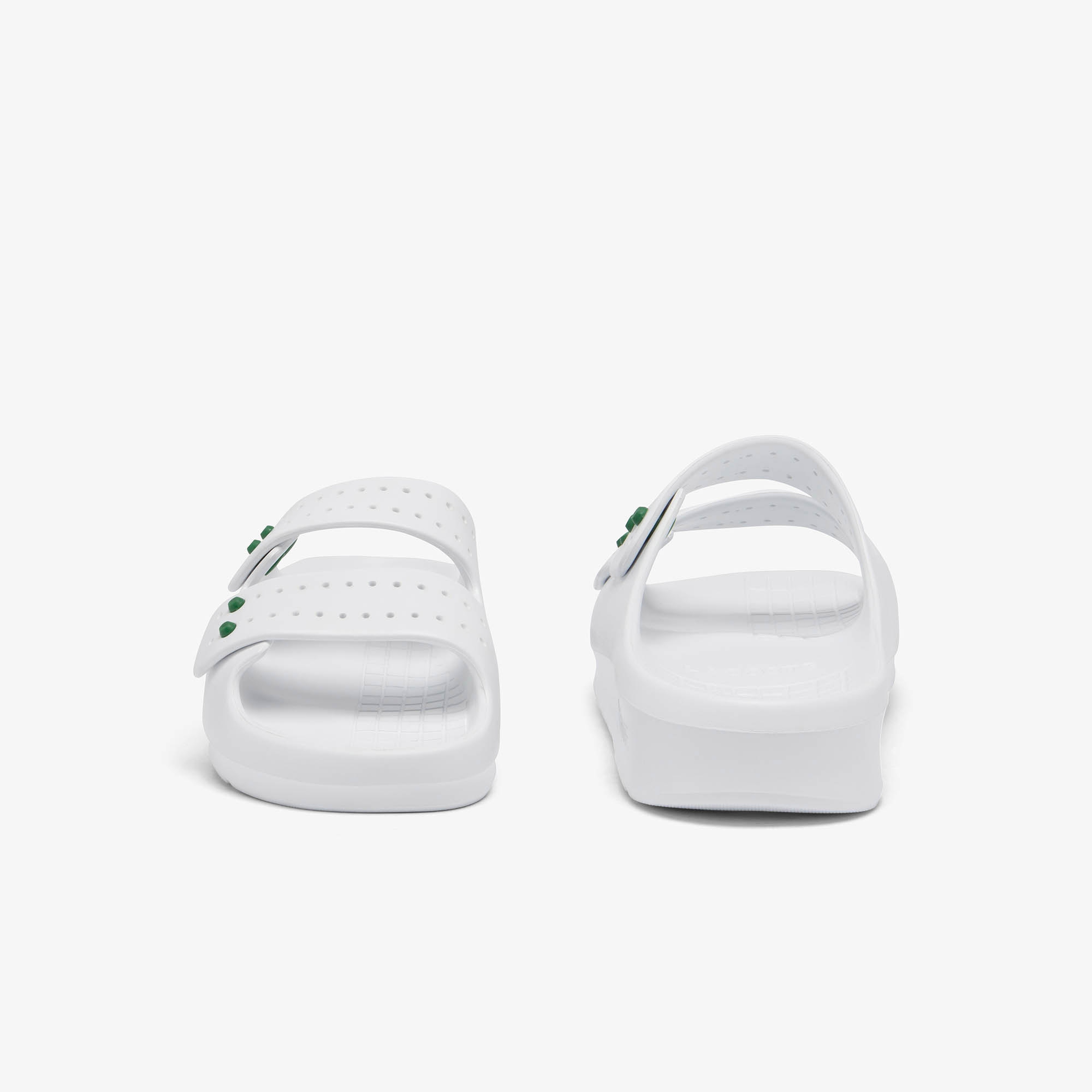 Lacoste Serve Strap Kadın Beyaz Terlik