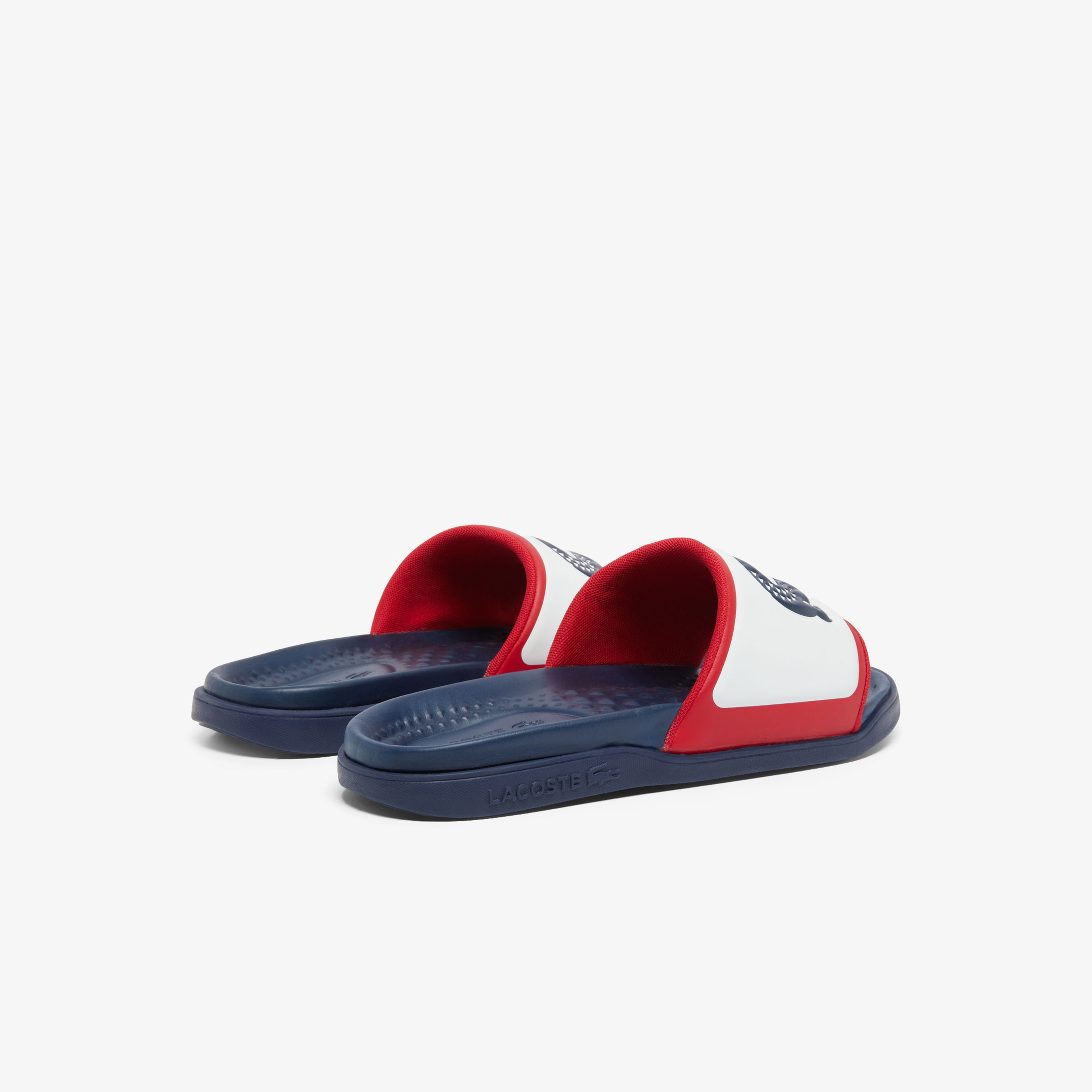 Lacoste Serve Slide Dual Erkek Lacivert Terlik