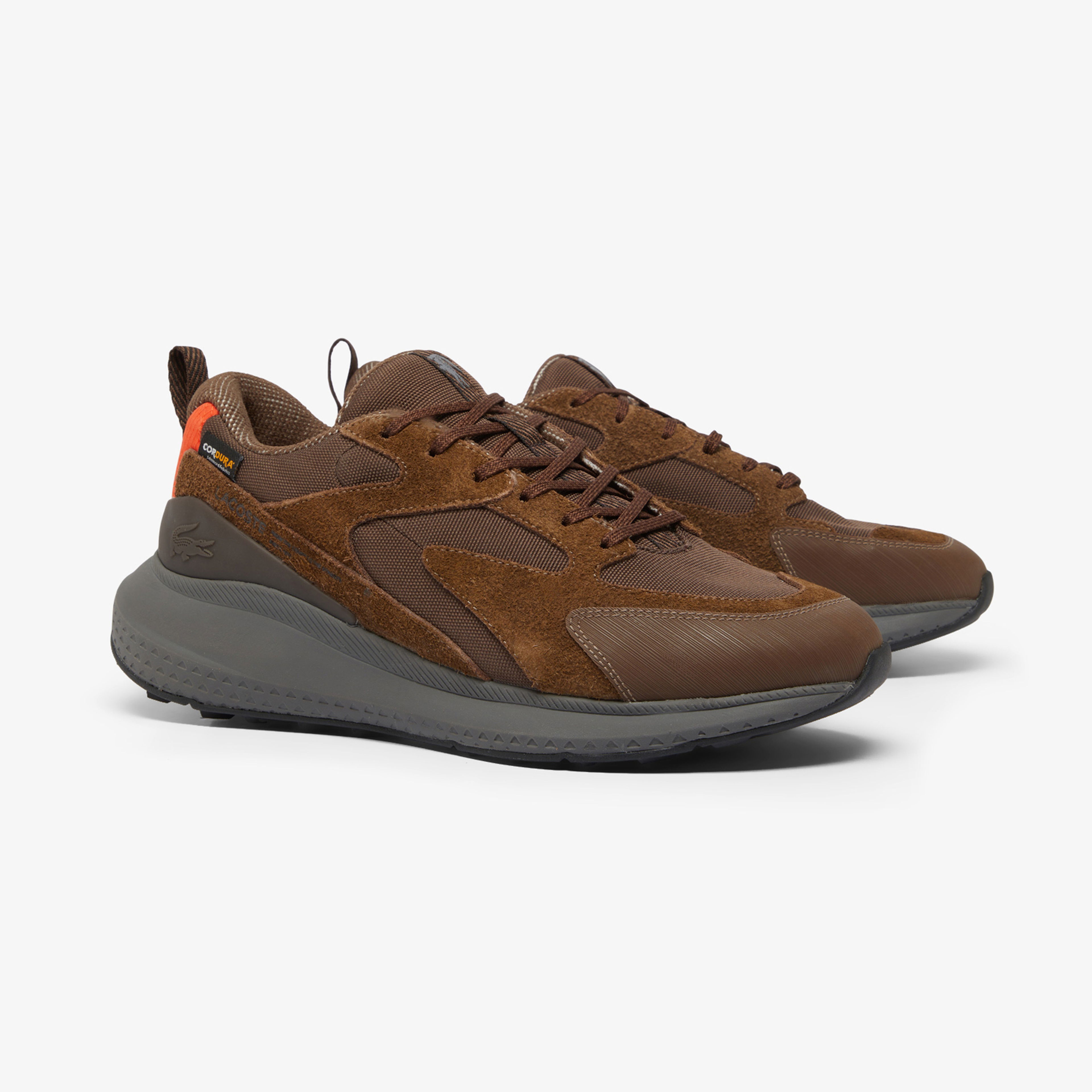 Lacoste L003 Evo Erkek Kahverengi Sneaker