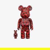 Bearbrick The Birds 100% & 400% Renkli İkili Figür