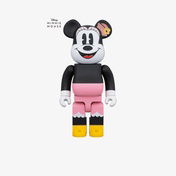 Bearbrick Box Lunch Minnie 1000% Renkli Figür