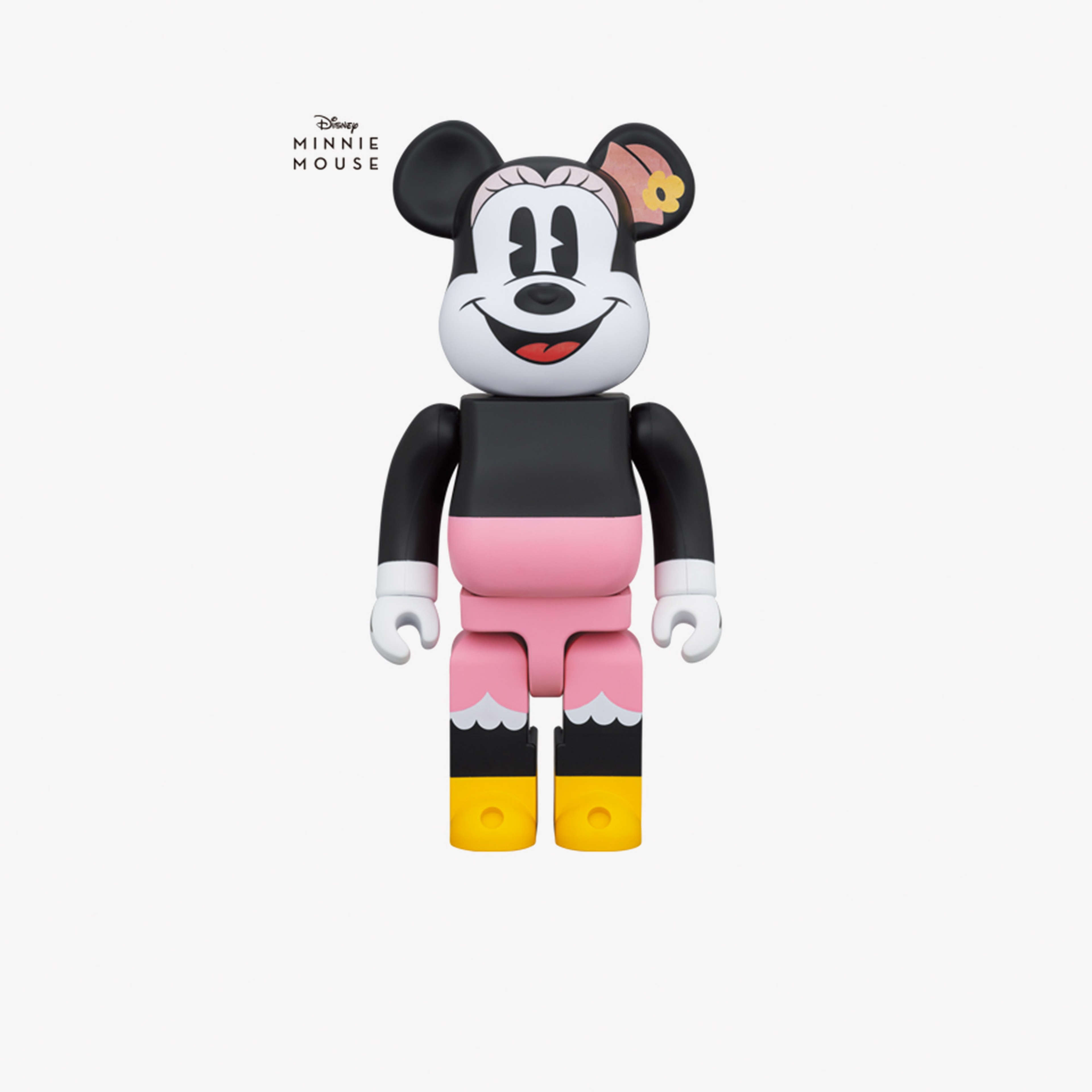 Bearbrick Box Lunch Minnie 1000% Renkli Figür