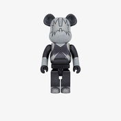 Bearbrick Kiss Space Man Chrome 1000% Renkli Figür