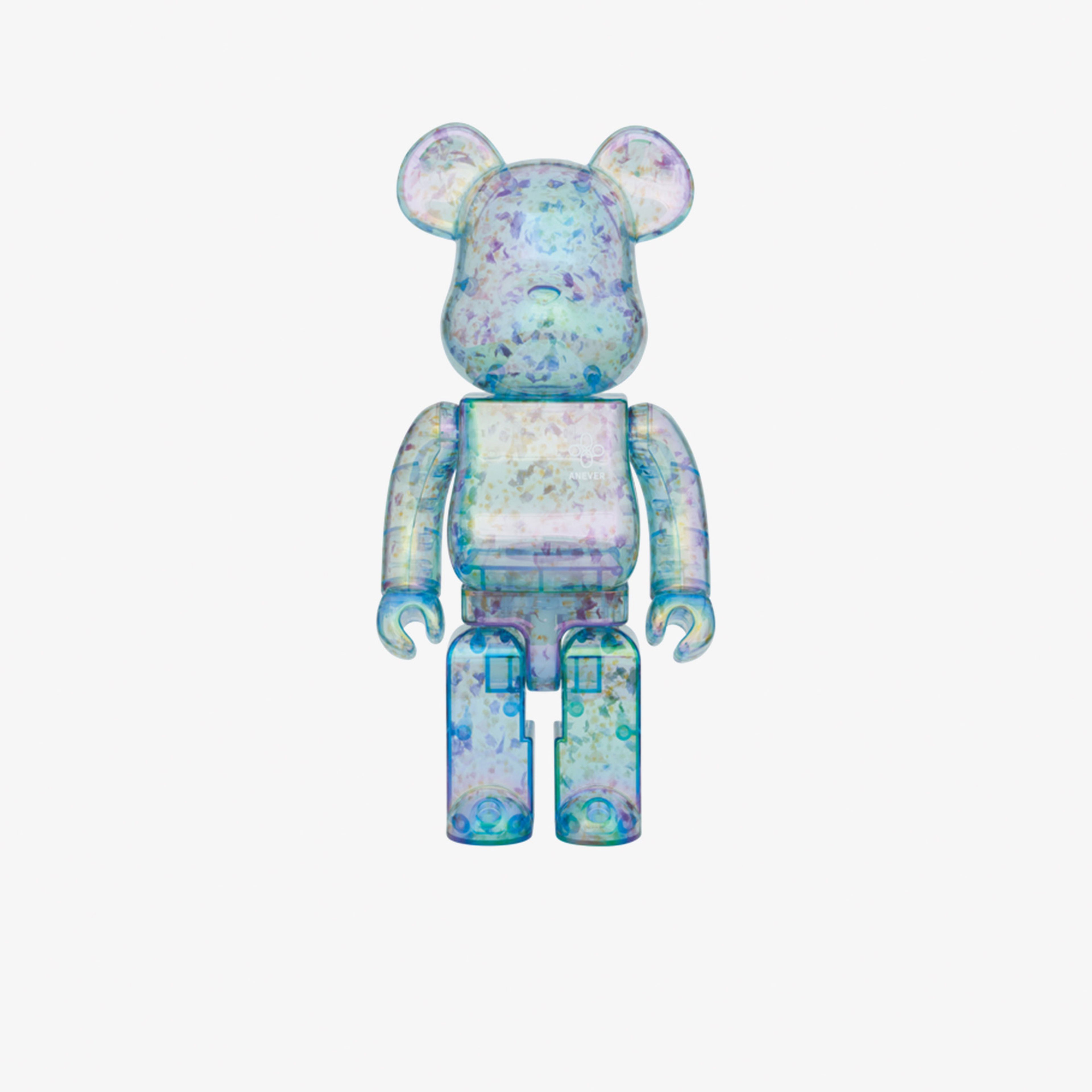 Bearbrick Anever 3rd Version 1000% Renkli Figür